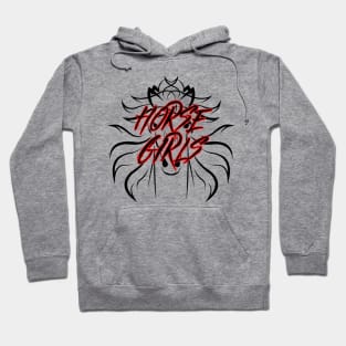 Metal Horse Girls - Black Design Hoodie